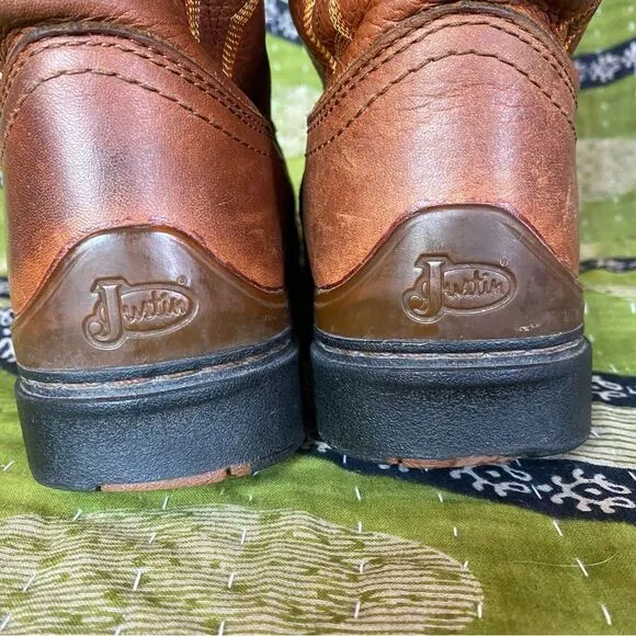 Justin Boots Women's George Strait Twang Cowgirl Boots Size 6
