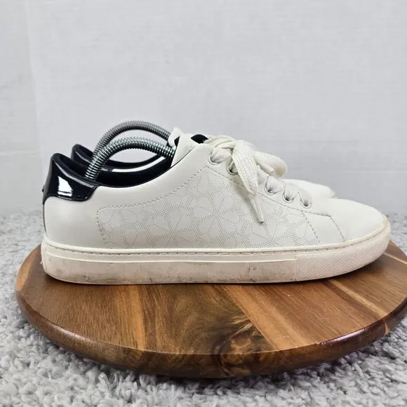 Kate Spade New York Audrey White Perforated Slip On Casual Sneakers Womens 9.5 B