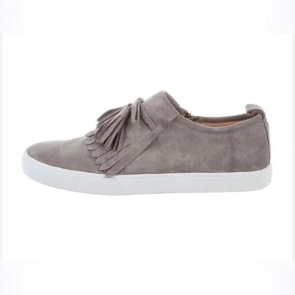 KATE SPADE ♠️ Tan Suede Tassel Sneakers! Size 6; LIKE NEW!