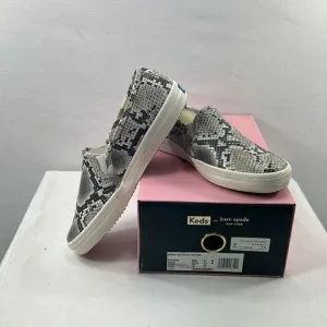 Keds x Kate Spade Double Decker Snakeskin Print Slip-on Sneakers size 6 M