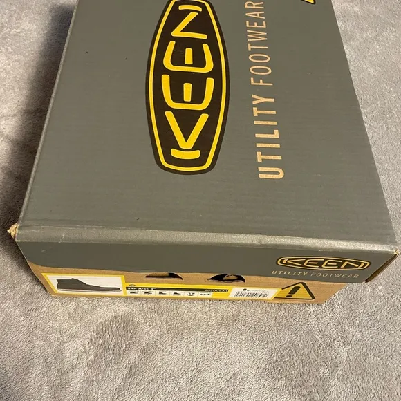 Keen Black Tactical Boots Durable High-Top Design