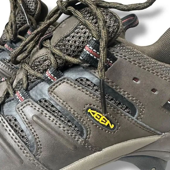 Keen Boots Lansing Low Steel Toe Electrical Hazard Work Shoes Leather Size 9D