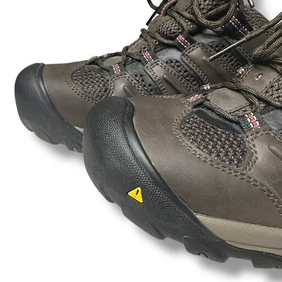 Keen Boots Lansing Low Steel Toe Electrical Hazard Work Shoes Leather Size 9D