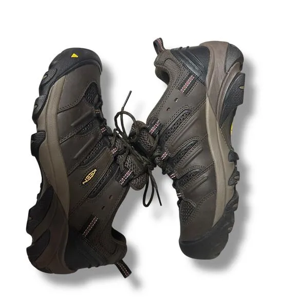 Keen Boots Lansing Low Steel Toe Electrical Hazard Work Shoes Leather Size 9D