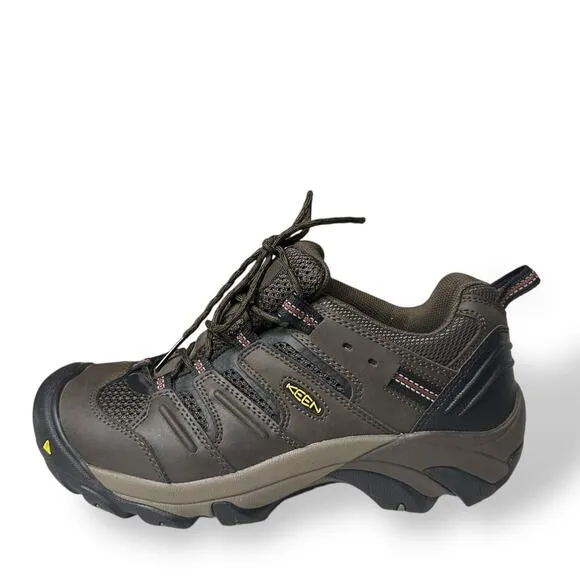 Keen Boots Lansing Low Steel Toe Electrical Hazard Work Shoes Leather Size 9D
