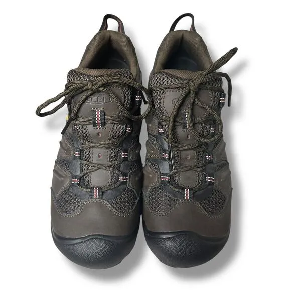 Keen Boots Lansing Low Steel Toe Electrical Hazard Work Shoes Leather Size 9D