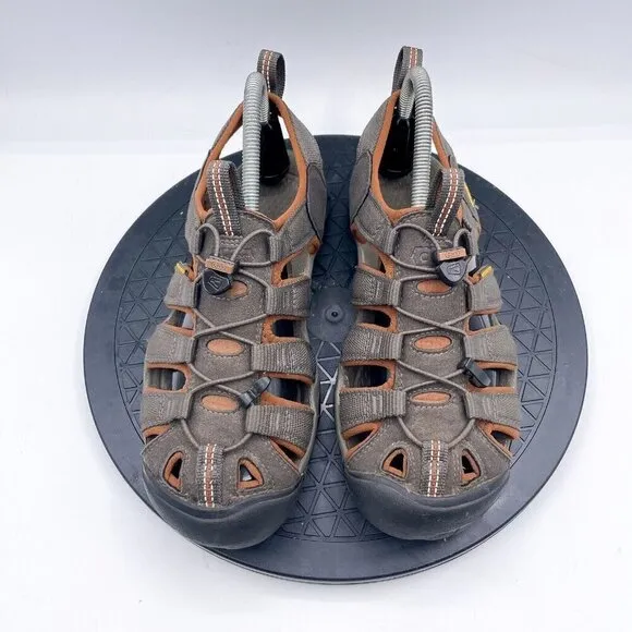 Keen CLEARWATER CNX Men's Sandals Raven Burnt Henna US 7.5 Water Hiking