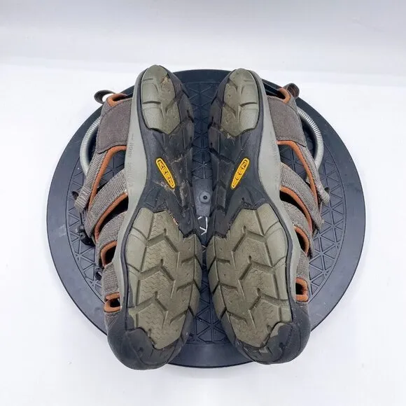 Keen CLEARWATER CNX Men's Sandals Raven Burnt Henna US 7.5 Water Hiking