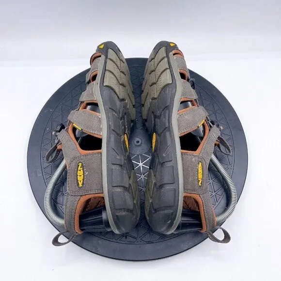 Keen CLEARWATER CNX Men's Sandals Raven Burnt Henna US 7.5 Water Hiking