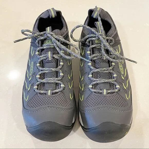 Keen Flint II Sport Utility Shoes Carbon Fiber Toe Magnet Black Women 8.5