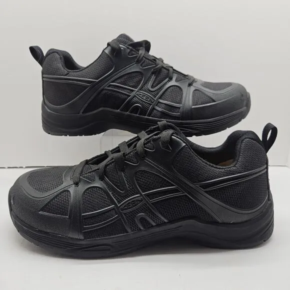 Keen Mens Durham AT ESD Sz 11.5D Black Aluminum Safety Toe Shoes NWOB