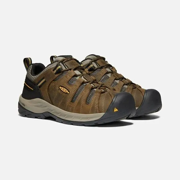 KEEN Men's Flint II Soft Toe  LACE-UP HIKING BOOTS  MENS SZ. 14EE