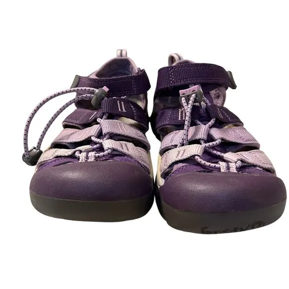 Keen Newport H2 Hiking Sandals Shoes Youth Purple Gorpcore Size 3