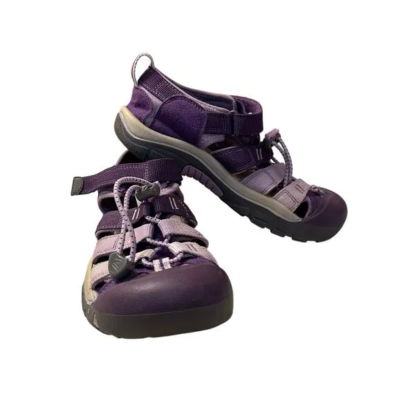 Keen Newport H2 Hiking Sandals Shoes Youth Purple Gorpcore Size 3