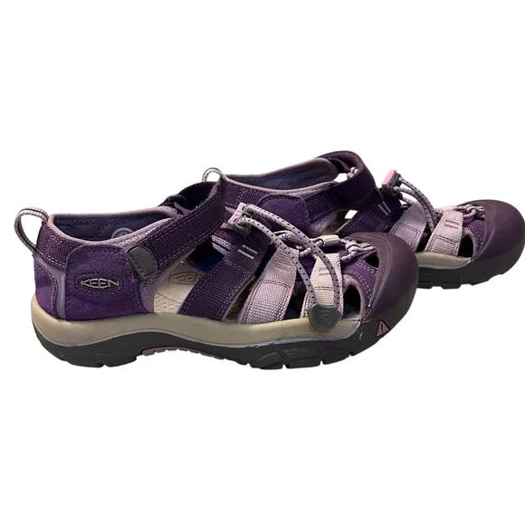 Keen Newport H2 Hiking Sandals Shoes Youth Purple Gorpcore Size 3