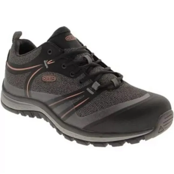 Keen shoes Women’s Gray Black utility Workwear safety toe  shoe Sz 10 NIB
