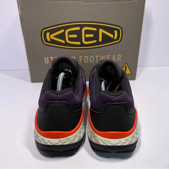 Keen Tempe Men’s Size 12EE Utility Shoes Sweet Grape/Black Safety Toe Work Shoes
