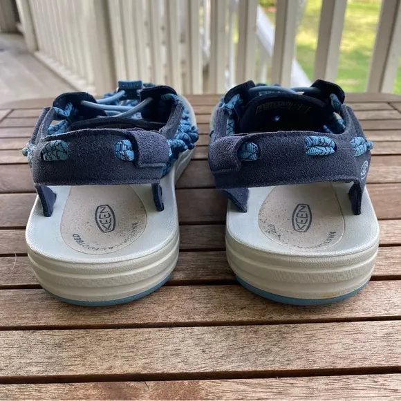 Keen Uneek Blue Woven Sneakers