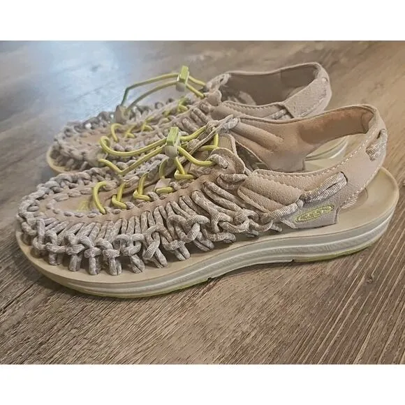 Keen UNEEK Sandals Womens Size 7.5 Woven Paracords Shoes