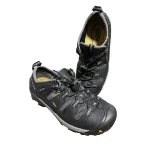 Keen Utility Atlanta Cool Black Steel Toe Non-Slip Safety work Shoes Men’s SZ 10