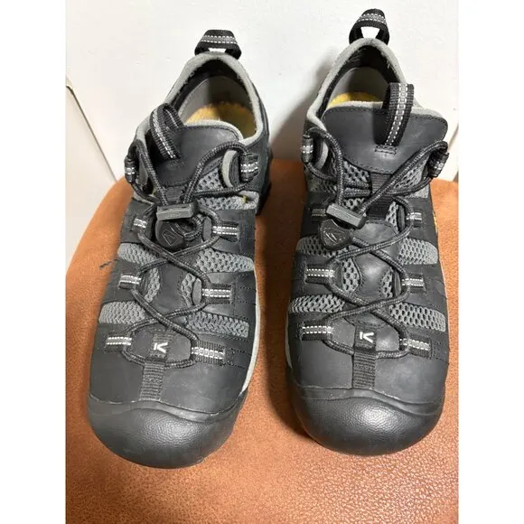 Keen Utility Atlanta Cool Black Steel Toe Non-Slip Safety work Shoes Men’s SZ 10