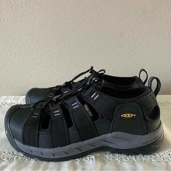 KEEN Utility Atlanta Cool II Steel Toe Work Shoes Size 10