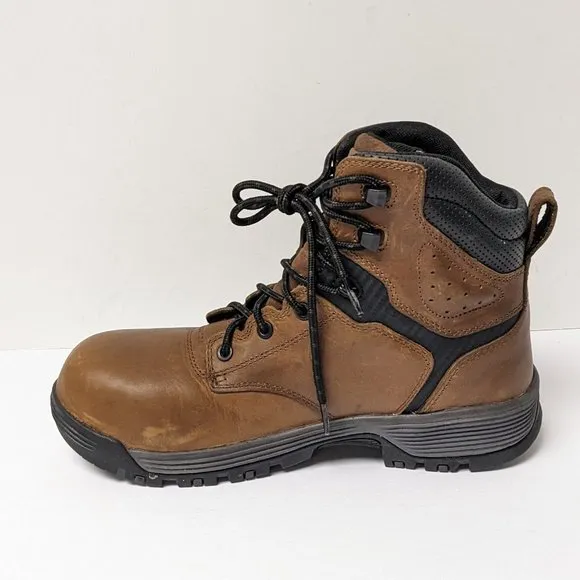 Keen Utility Chicago Composite Toe Work Boots, Brown, Women's 9.5 Wide