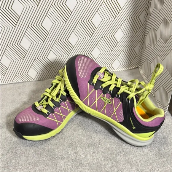 Keen Utility Vista Energy shoes women’s size 8W Purple and green Shoes 8 wide
