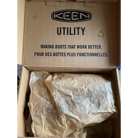 Keen Utility Vista Energy Womens 9.5M Worn Once Composite Toe Safety Work Shoes