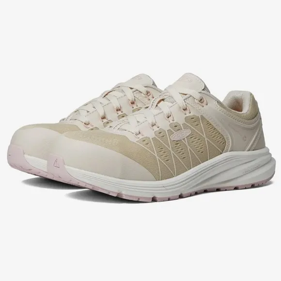 Keen Vista Energy Utility Composite Toe Safety Work Shoes Birch / Peach Whip