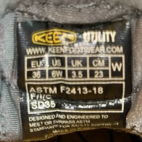 KEEN Women’s Utility Steel Toe ESD Work Shoe