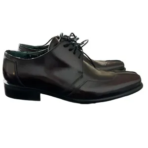 Kenneth Cole made in Italy men's oxford dress shoes brown size  7 1/2