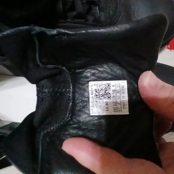 Kids Black Boots