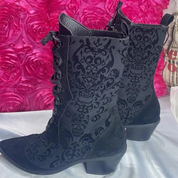 Killstar‎ Vatican Curse Women's BootsSize 6, Non-Brim