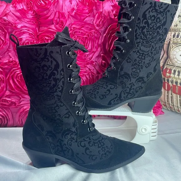 Killstar‎ Vatican Curse Women's BootsSize 6, Non-Brim
