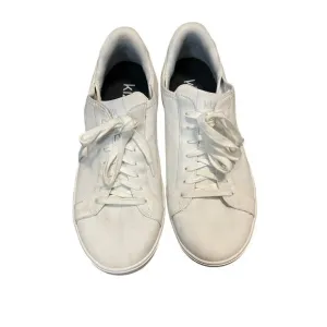Kizik Irvine Casual Sneakers - Ivory White Men's Size 10 WIDE