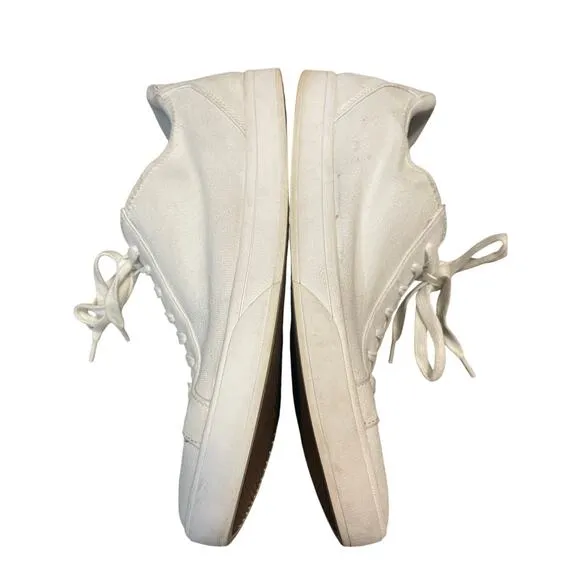 Kizik Irvine Casual Sneakers - Ivory White Men's Size 10 WIDE