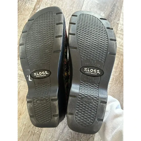 Klogs Maxum Multicolored Womens Shoes / Nursing Clogs Size 10M