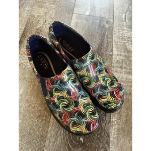 Klogs Maxum Multicolored Womens Shoes / Nursing Clogs Size 10M