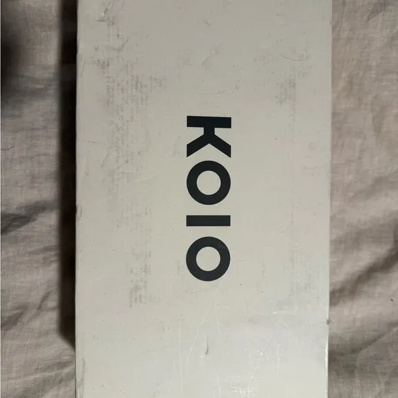 Koio White Leather Sneakers 9E