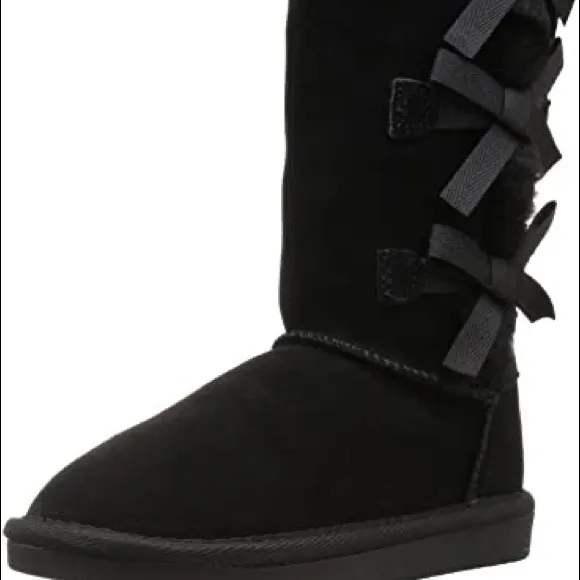 Koolaburra by UGG Black Victoria Tall Girls Boots