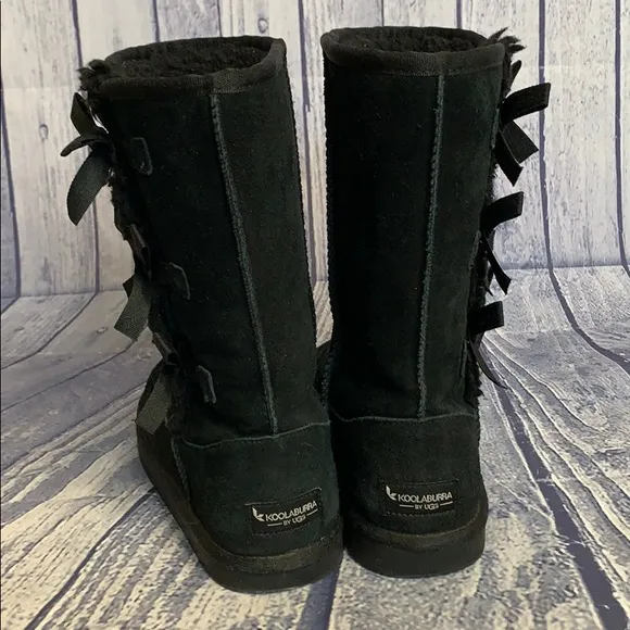 Koolaburra by UGG Black Victoria Tall Girls Boots