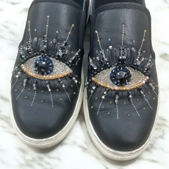 Kurt Geiger London Eye Leah Slip On Sneakers Size 37 / US 7