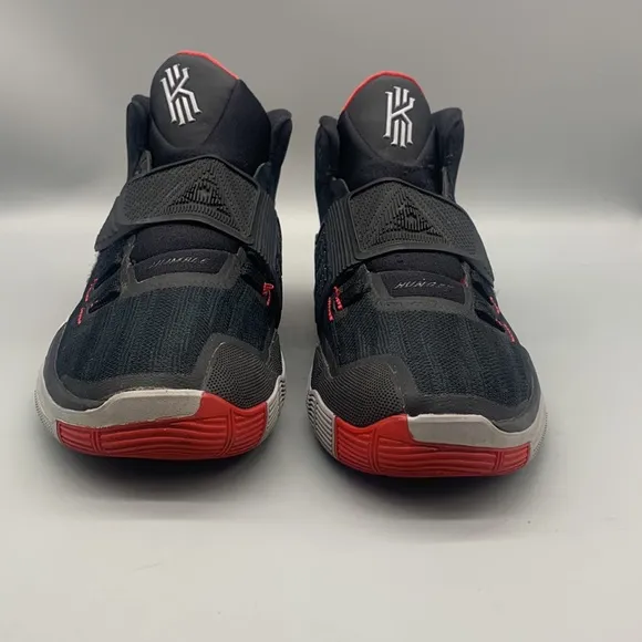 Kyrie 6 ‘Bred’ Basketball Shoes Black Size 7Y (8.5 Women)