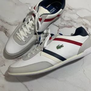 Lacoste Giron TCL White Lace Up Sneakers Men's 13