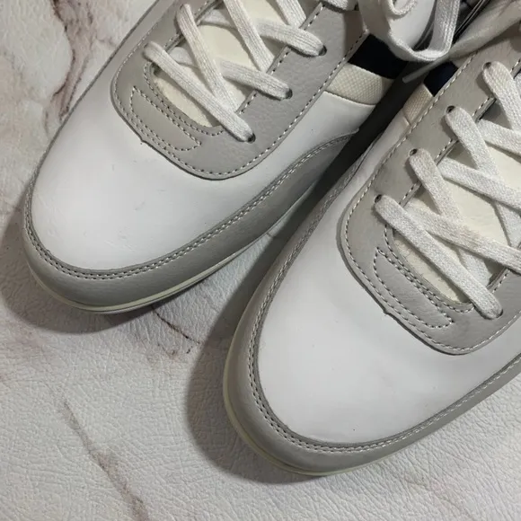 Lacoste Giron TCL White Lace Up Sneakers Men's 13