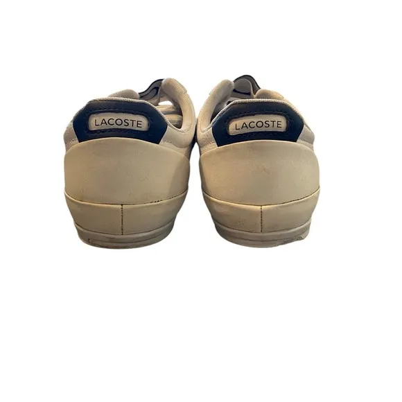 Lacoste-Misano-Elastic White Navy logo sneaker