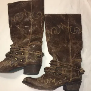 Lane Boots Brown 8