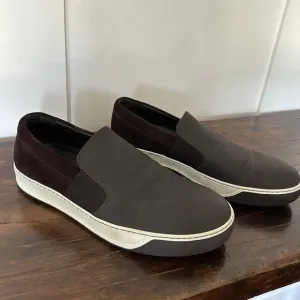 Lanvin, Brown, Men's, Size 10 Slip On Sneakers