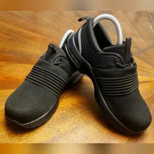 Larnmern FLEX Black Steel Toe Work Shoes Womens Size 6.5
